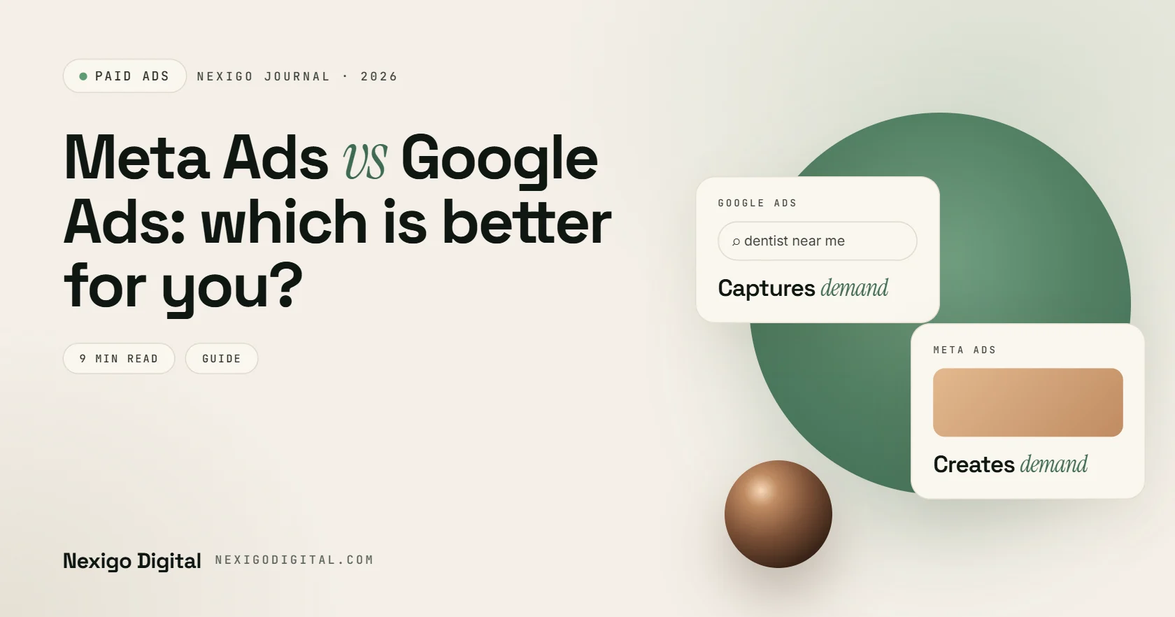 Meta Ads vs Google Ads: Which Is Better for Your Business in 2026?
